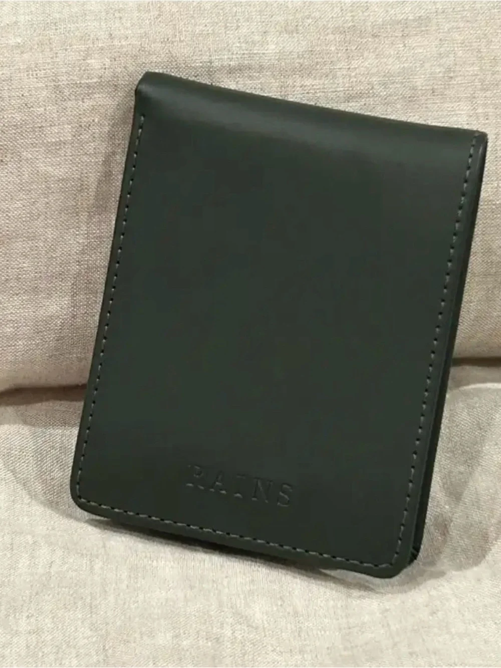 RAINS Waterproof Minimalist Folded Wallet Green